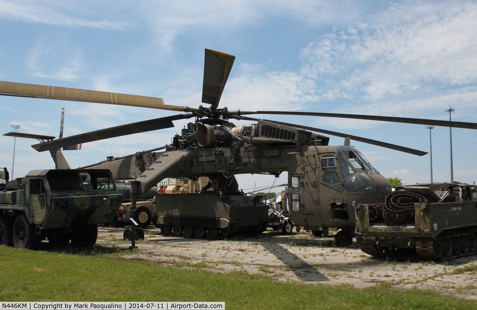 N446KM, Sikorsky CH-54A Tarhe C/N 68-18446, Sikorsky CH-54A