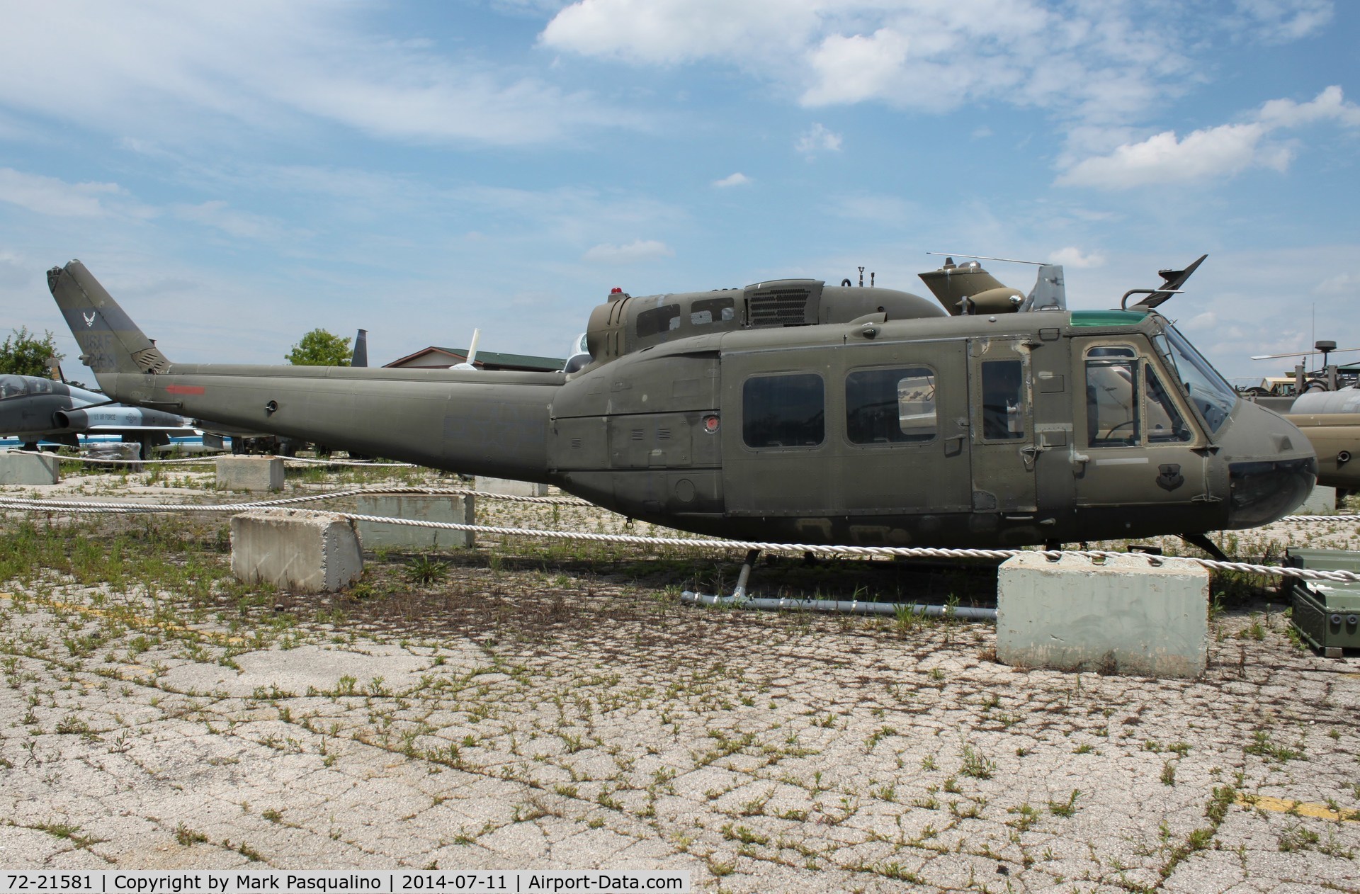 72-21581, 1972 Bell UH-1H Iroquois C/N 13280, Bell UH-1H