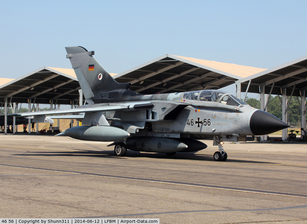 46 56, Panavia Tornado ECR C/N 903/GS289/4356, Participant of the Mirage F1 Farewell Spotterday 2014