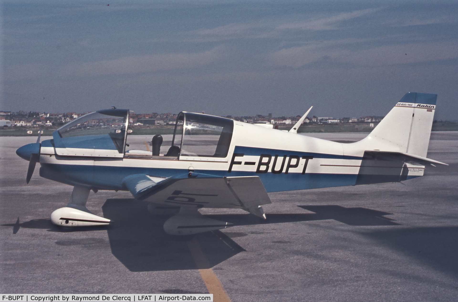 F-BUPT, Robin DR-400-140B Major C/N 854, Le Touquet  1975