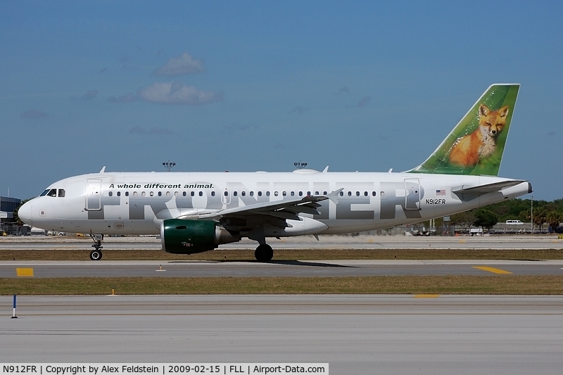 N912FR, 2002 Airbus A319-111 C/N 1803, Ft. Lauderdale