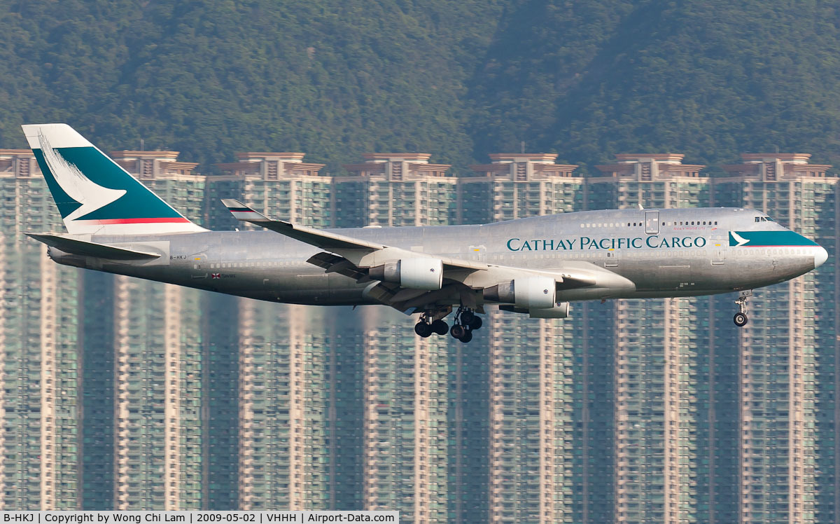 B-HKJ, 1993 Boeing 747-412BCF C/N 27133, Cathay Pacific Cargo