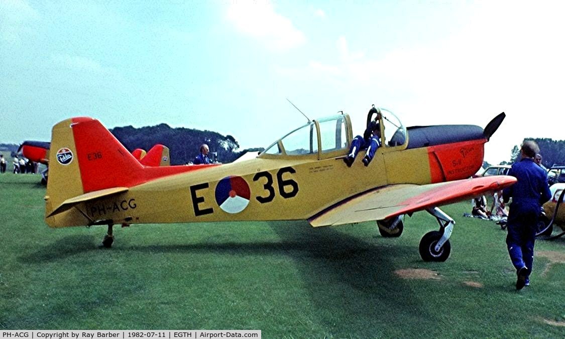 PH-ACG, Fokker S.11-1 Instructor C/N 6279, Fokker S-11-1 Instructor [6279] Old Warden~G 11/07/1982