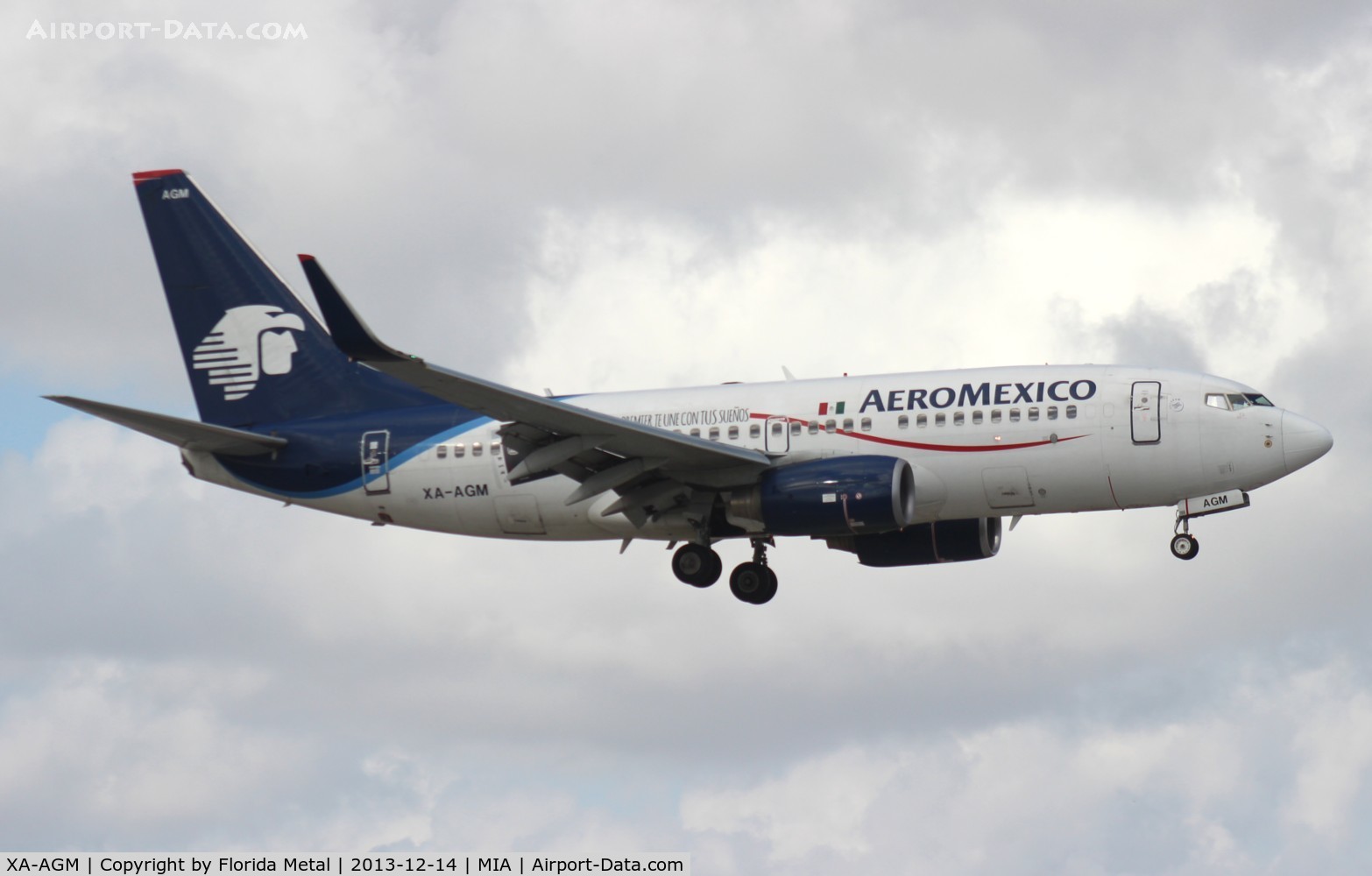 XA-AGM, 2006 Boeing 737-752 C/N 35786, Aeromexico 737-700