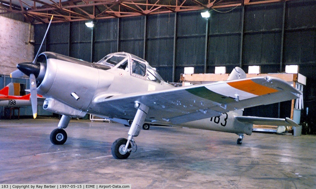 183, 1953 Percival P-56 Provost T.53 C/N PAC/56/406, Percival P.56 Provost T.51 [PAC/F/406] (Irish Air Corp) Casement,-Baldonnel~EI 15/05/1997