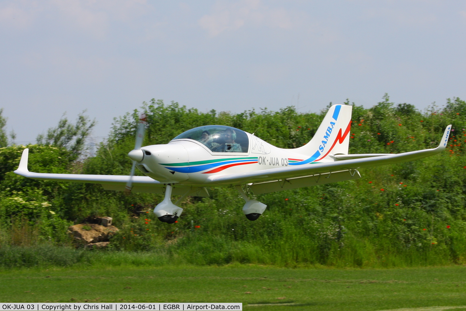 OK-JUA 03, Urban Air UFM-10 Samba C/N Not found OK-JUA 03, at Breighton's Open Cockpit & Biplane Fly-in, 2014