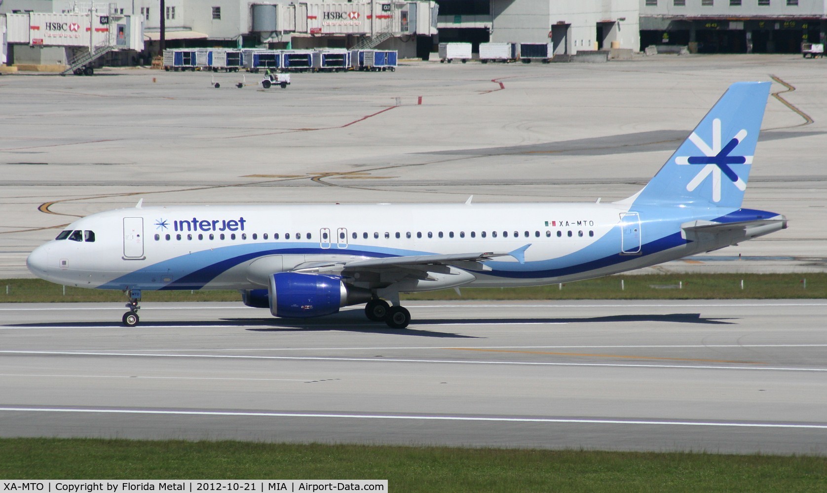 XA-MTO, 2011 Airbus A320-214 C/N 4924, Interjet A320