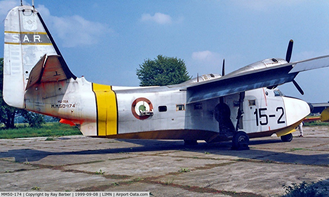 MM50-174, 1950 Grumman HU-16A Albatross C/N G-62, Grumman G-64 HU-16A Albatross [G62] (Italian Air Force) Cameri-Novari~I 08/09/1999
