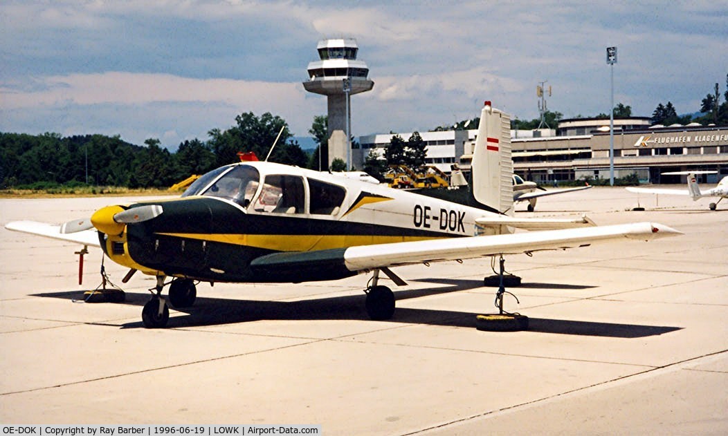 OE-DOK, SIAI-Marchetti S-205-20R C/N 218, SIAI-Marchetti S.205/20R [218] Klagenfurt~OE 19/06/1996