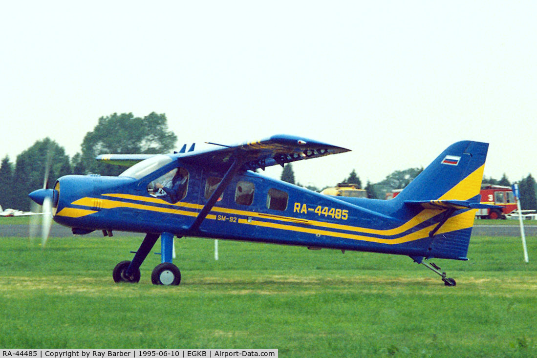 RA-44485, Technoavia SMG-92 Turbo Finist C/N 00-004, Technoavia SMG-92 Turbo Finist [00-004] Biggin Hill~G 10/06/1995