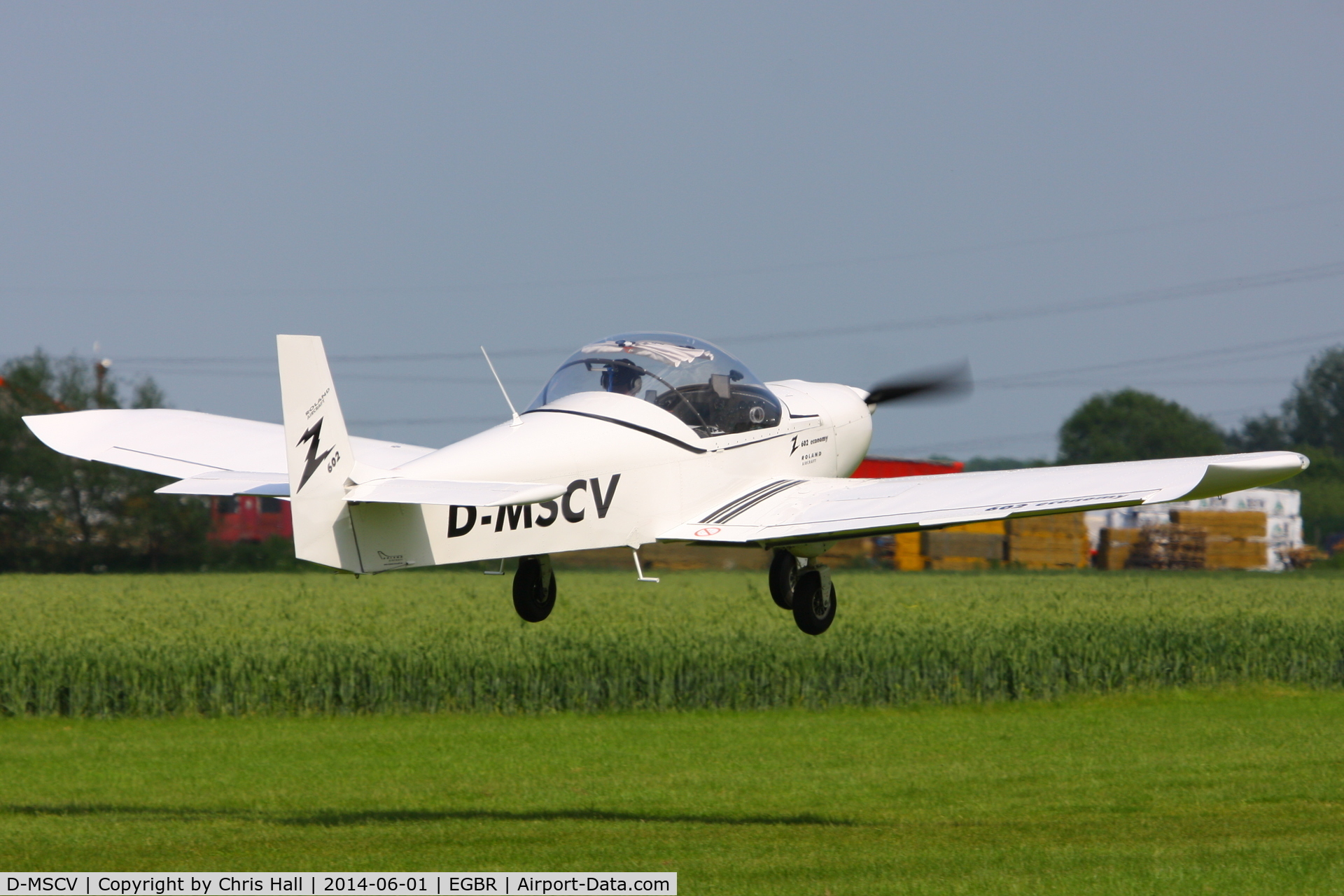 D-MSCV, 2009 Roland Z-602 C/N Not found D-MSCV, at Breighton's Open Cockpit & Biplane Fly-in, 2014