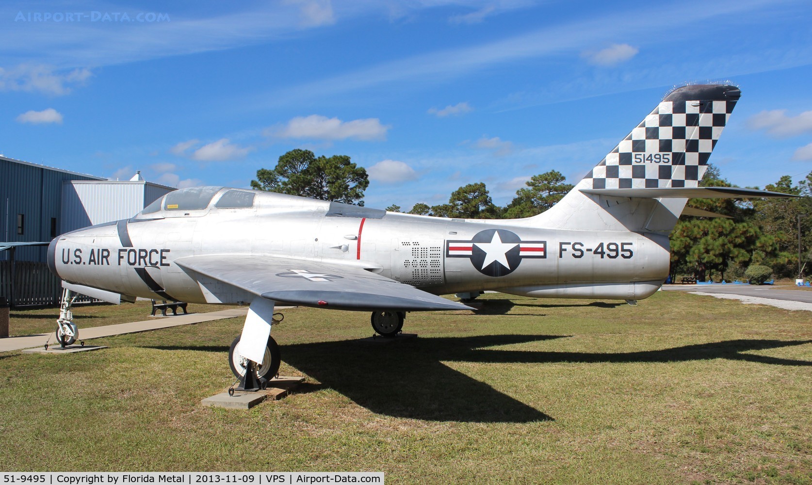 51-9495, 1951 General Motors F-84F-35-GK Thunderstreak C/N Not found 51-9495, F-84 Thunderstreak at Air Force Armament Museum