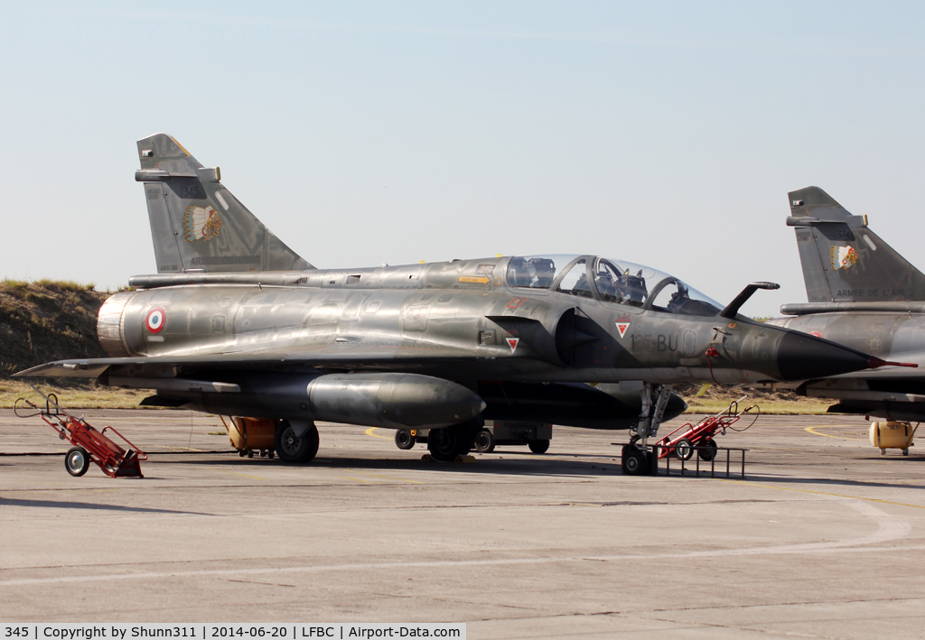 345, Dassault Mirage 2000N C/N 345, Participant of the Cazaux AFB Spotterday 2014