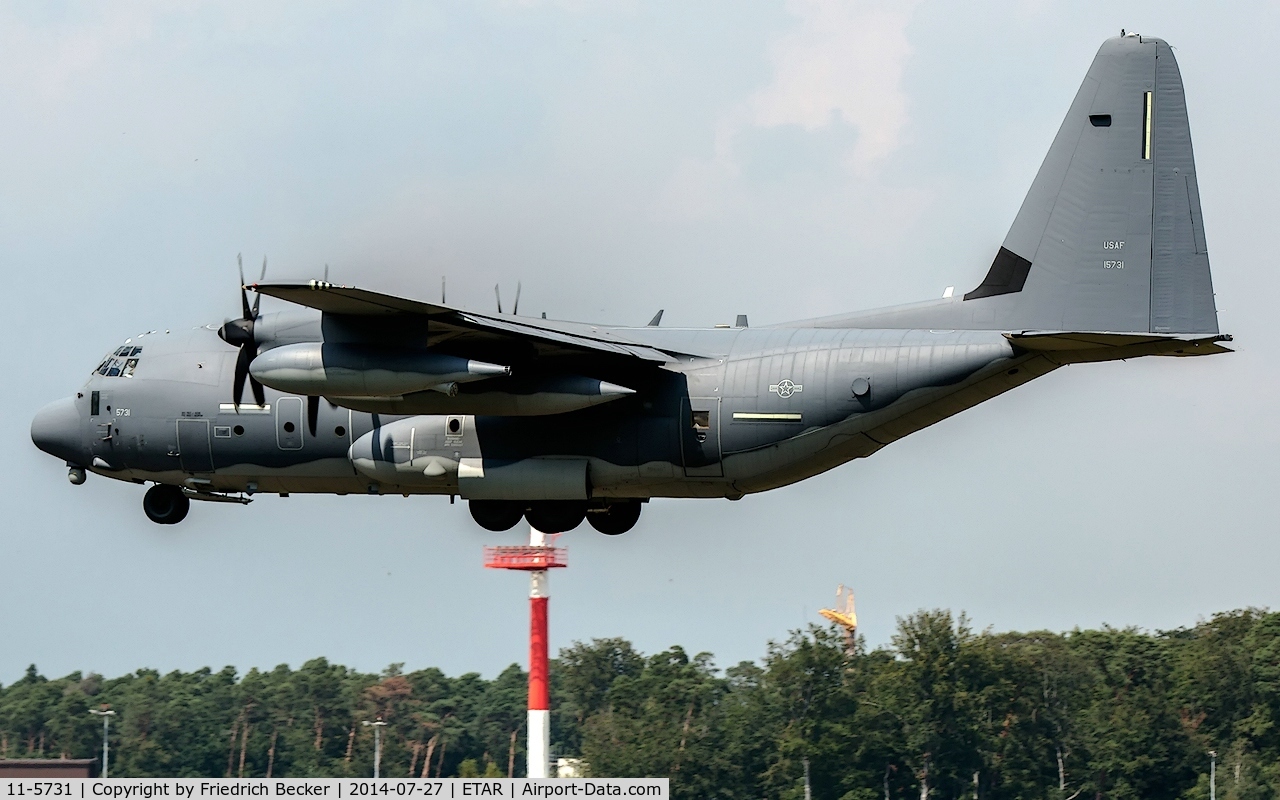 11-5731, 2013 Lockheed Martin MC-130J Commando II C/N 382-5731, on final RW26