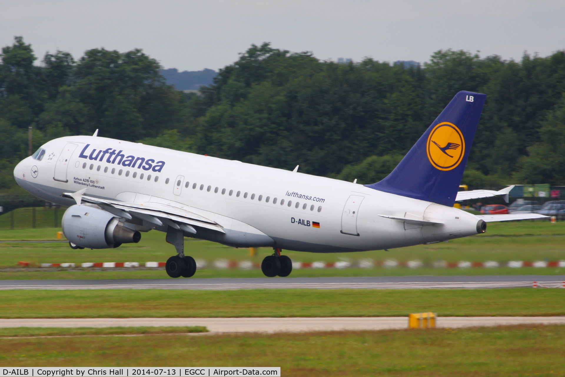 D-AILB, 1996 Airbus A319-114 C/N 610, Lufthansa