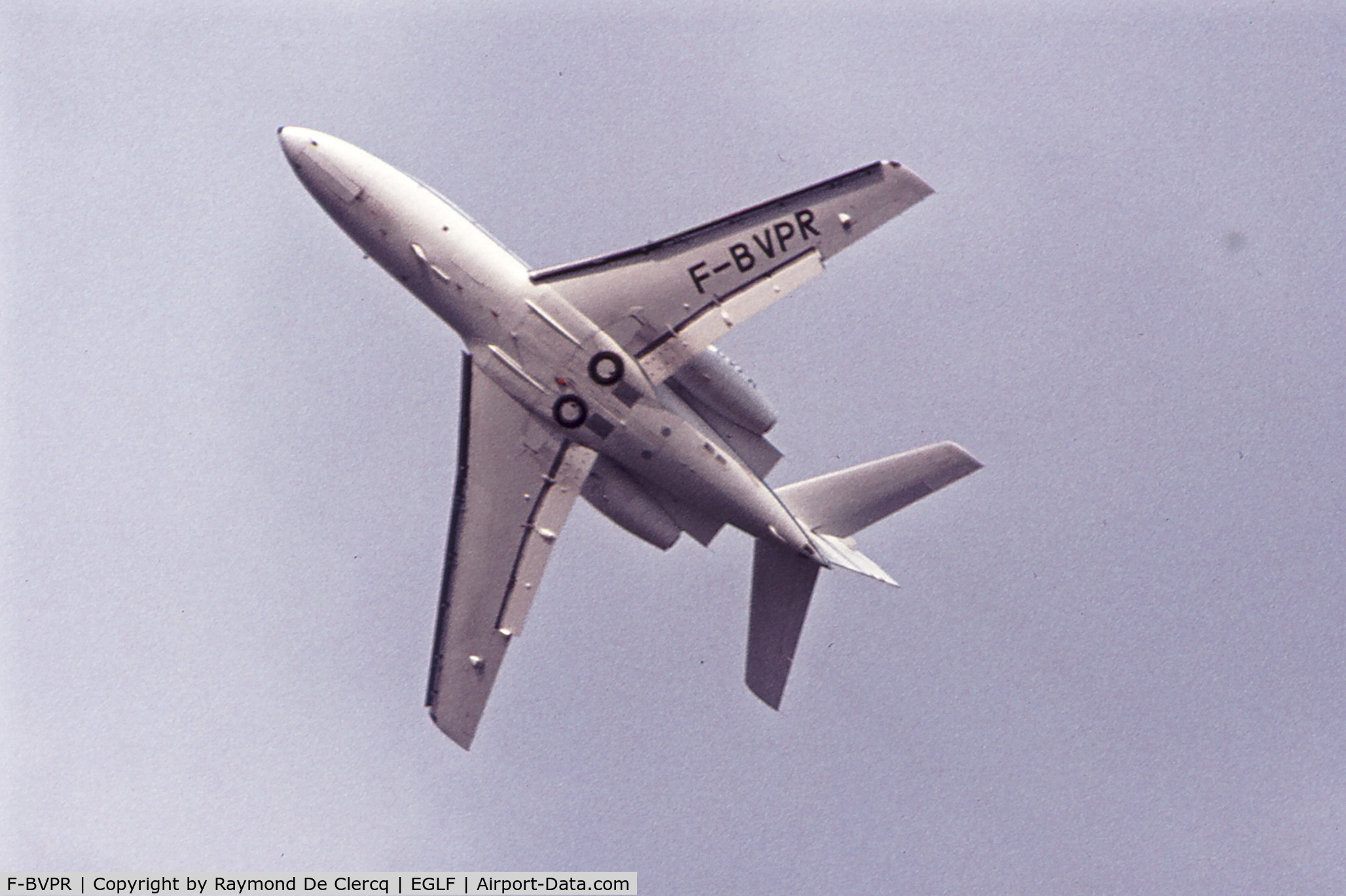 F-BVPR, 1975 Dassault Falcon 10 C/N 5, Farnborough 1976