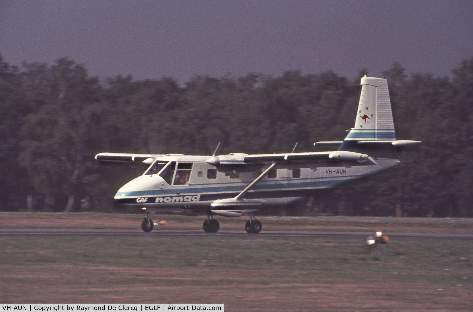 VH-AUN, 1976 GAF N22B Nomad C/N N22B-026, FAB 1976