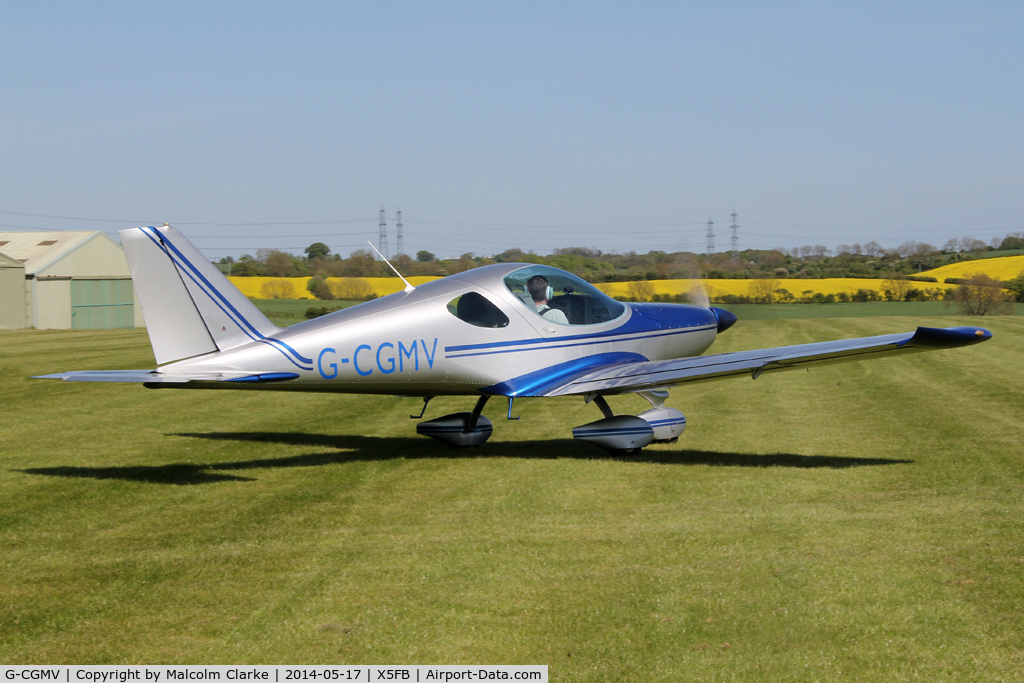 G-CGMV, 2010 Roko Aero NG4 HD C/N 031/2010, Roko Aero NG 4HD, Fishburn Airfield, May 2014.