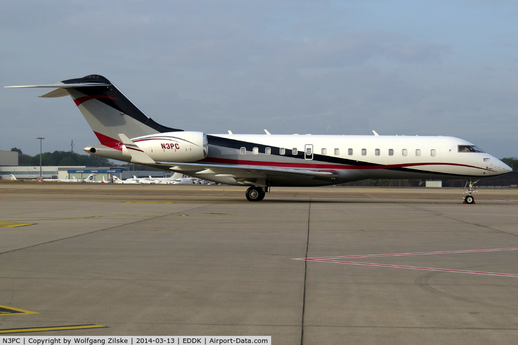 N3PC, 2000 Bombardier BD-700-1A10 Global Express C/N 9059, visitor