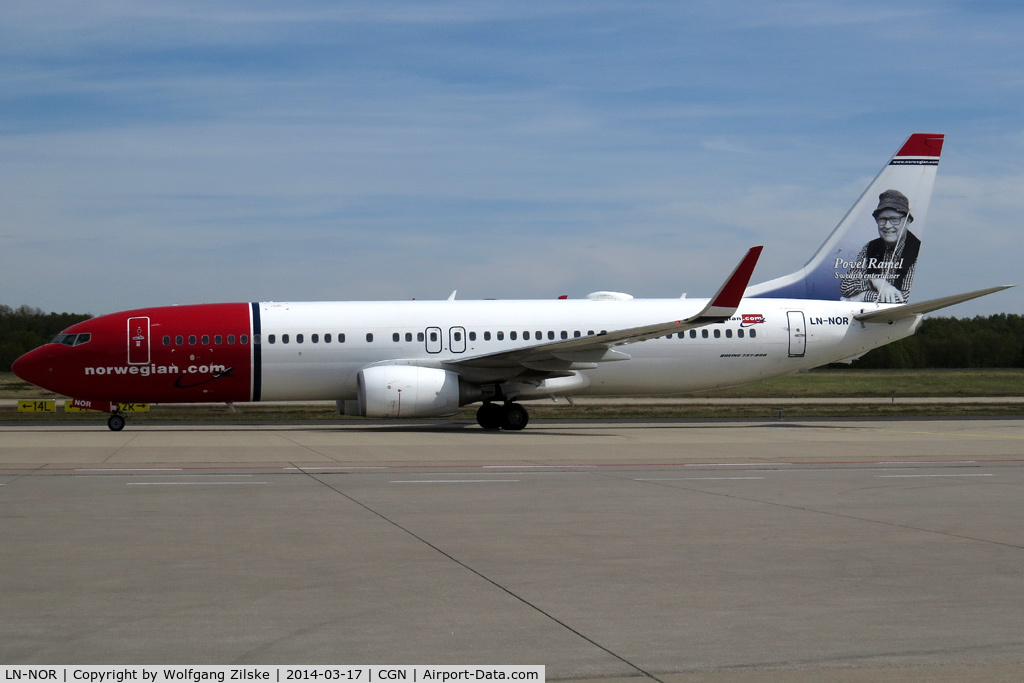 LN-NOR, 2011 Boeing 737-81D C/N 39412, visitor