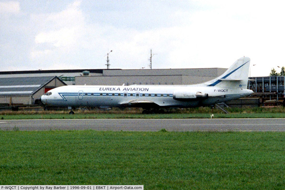 F-WQCT, 1967 Sud Aviation SE-210 Caravelle 11R C/N 240, Sud Aviation SE.210 Caravelle 11R [240] (Eureka Aviation) Kortrijk-Wevelgem~OO 01/09/1996