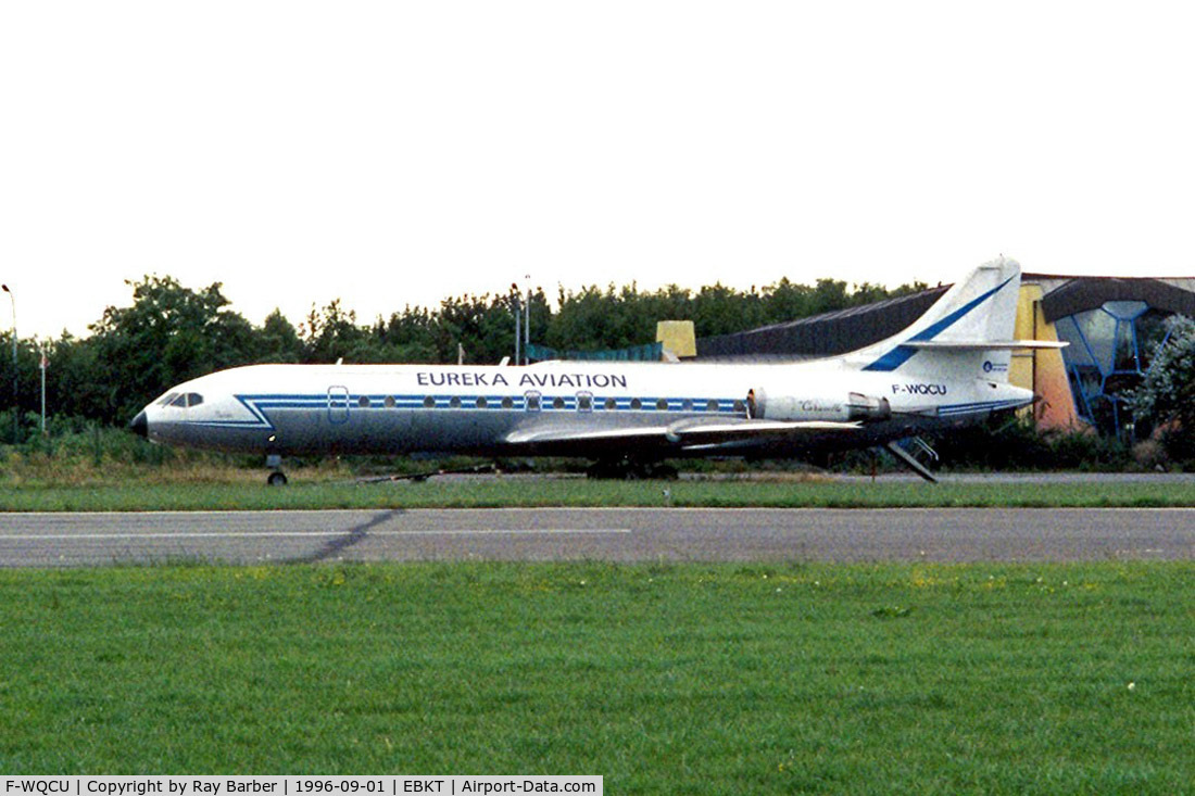 F-WQCU, 1969 Sud Aviation SE-210 Caravelle 11R C/N 251, Sud Aviation SE.210 Caravelle 11R [251] (Eureka Aviation) Kortrijk-Wevelgem~OO 01/09/1996