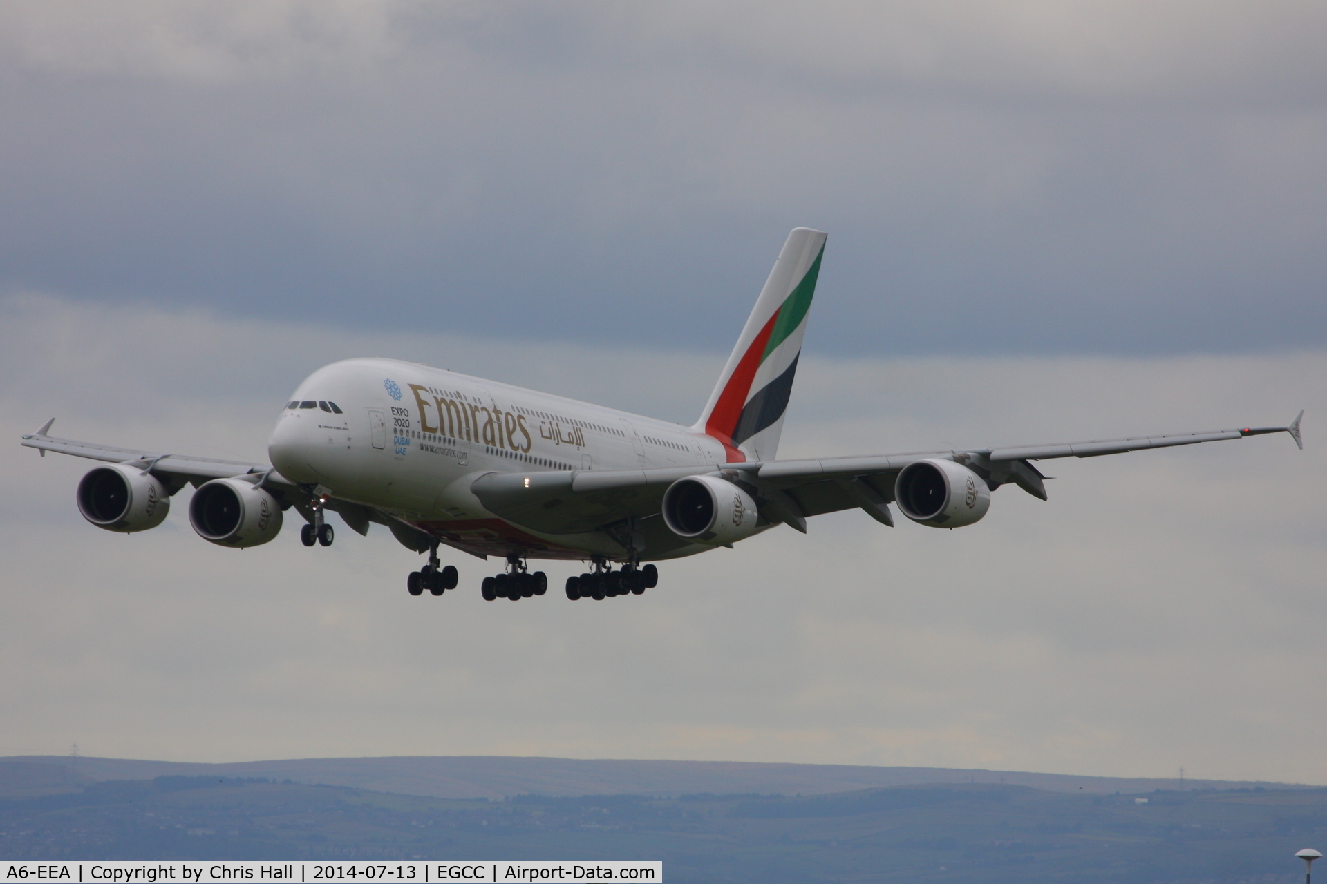 A6-EEA, 2012 Airbus A380-861 C/N 108, Emirates