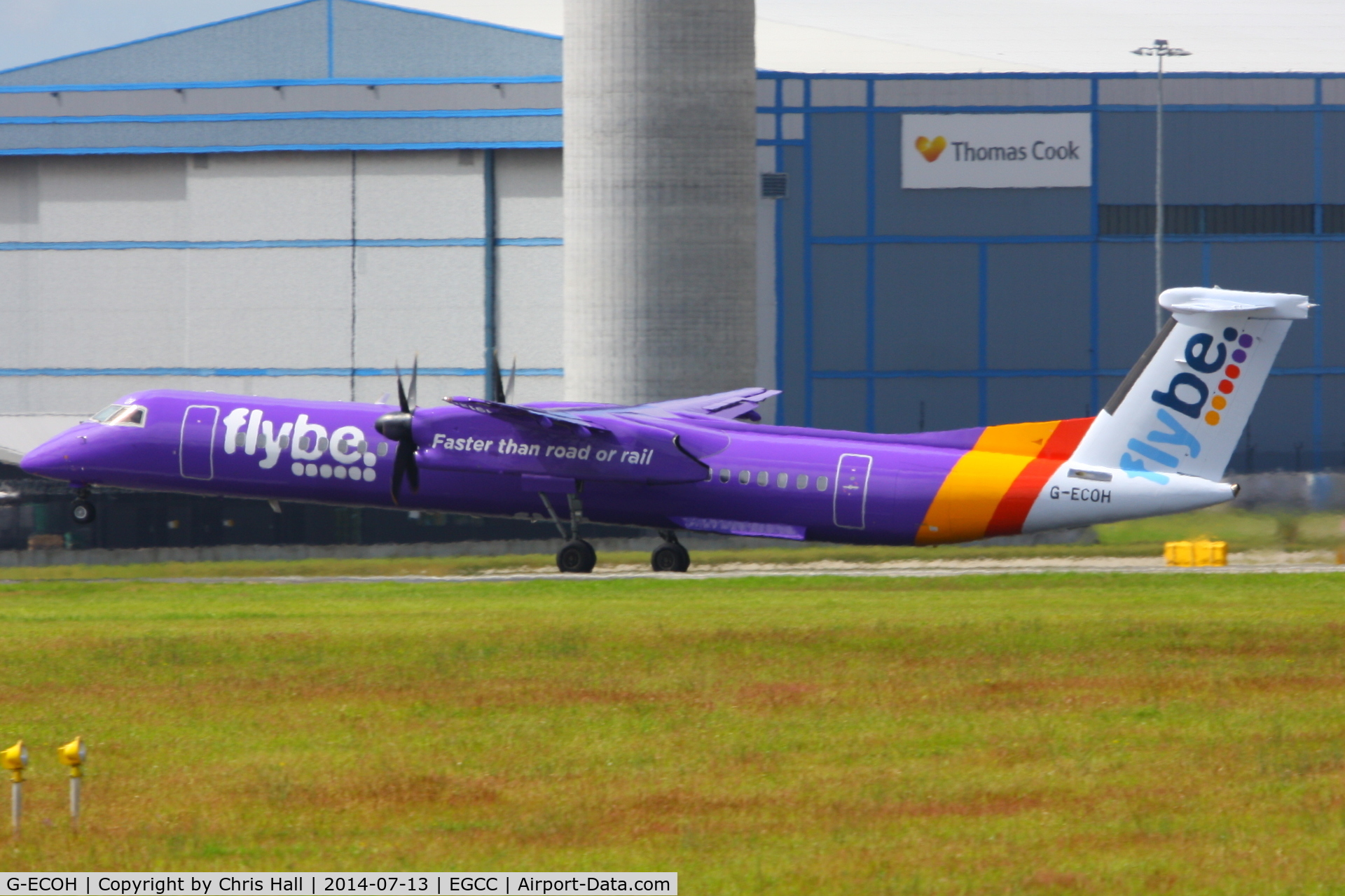 G-ECOH, 2008 De Havilland Canada DHC-8-402Q Dash 8 C/N 4221, flybe