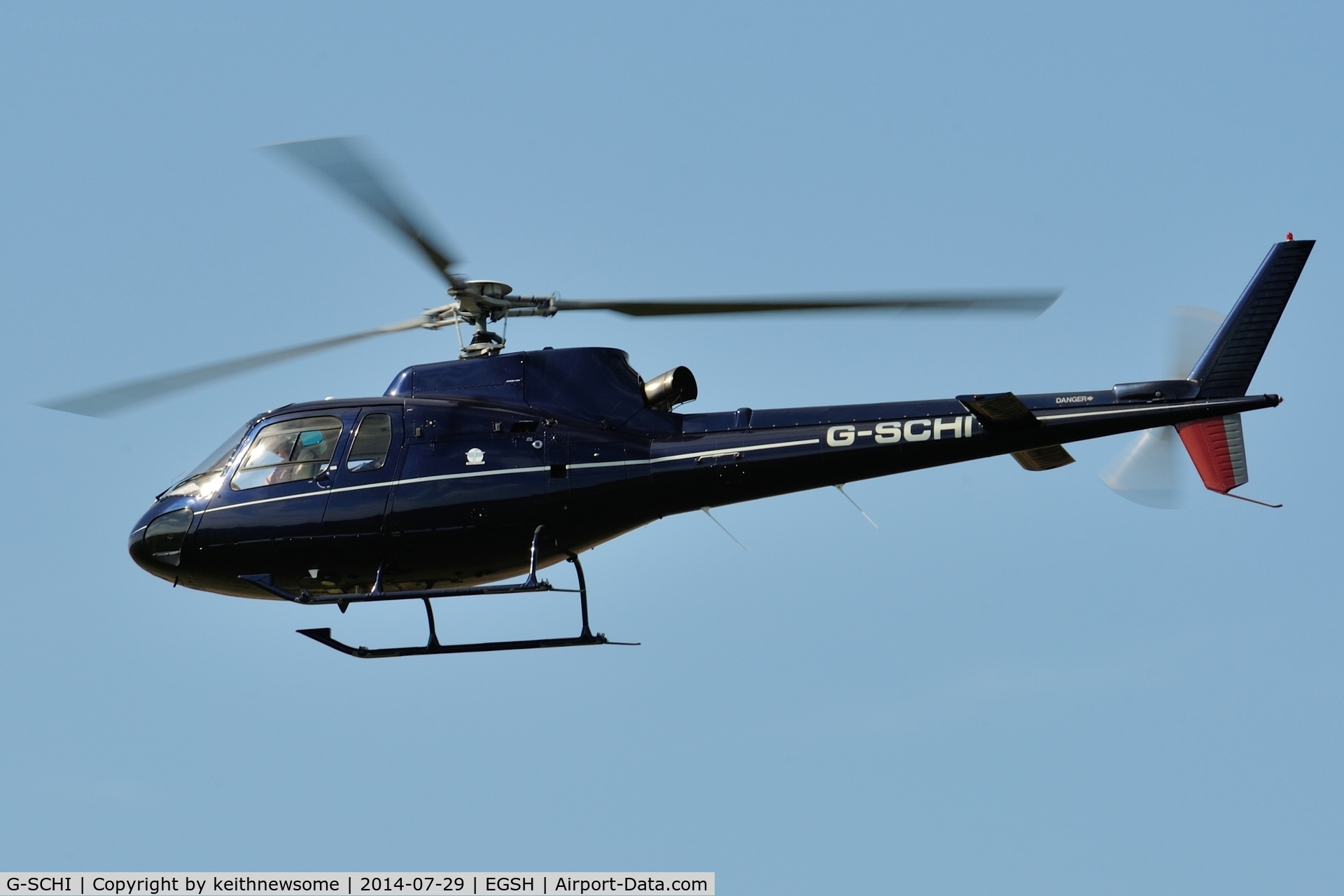 G-SCHI, 2000 Eurocopter AS-350B-2 Ecureuil Ecureuil C/N 3337, Nice Visitor.