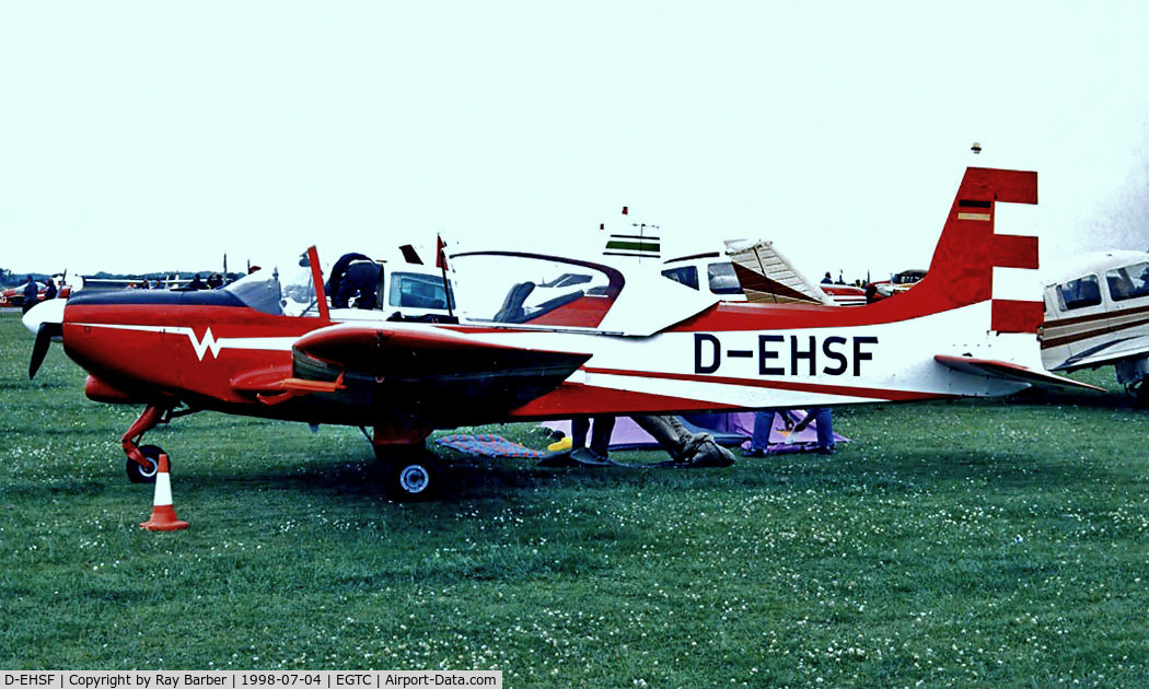 D-EHSF, Wassmer WA-40 Super IV C/N 25, Wassmer WA.40 Super IV [25] Cranfield~G 04/07/1998