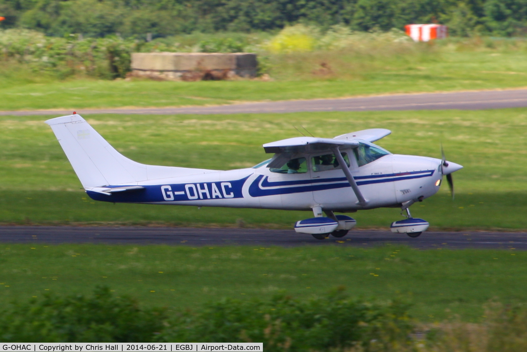 G-OHAC, 1977 Reims F182Q Skylane C/N 0048, Visitor for Project Propeller 2014