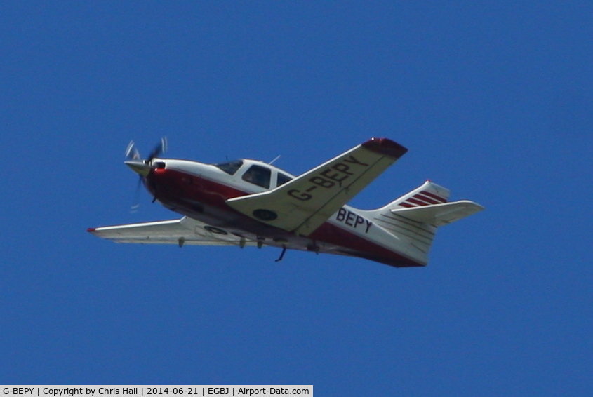 G-BEPY, 1977 Rockwell Commander 112B C/N 524, Visitor for Project Propeller 2014