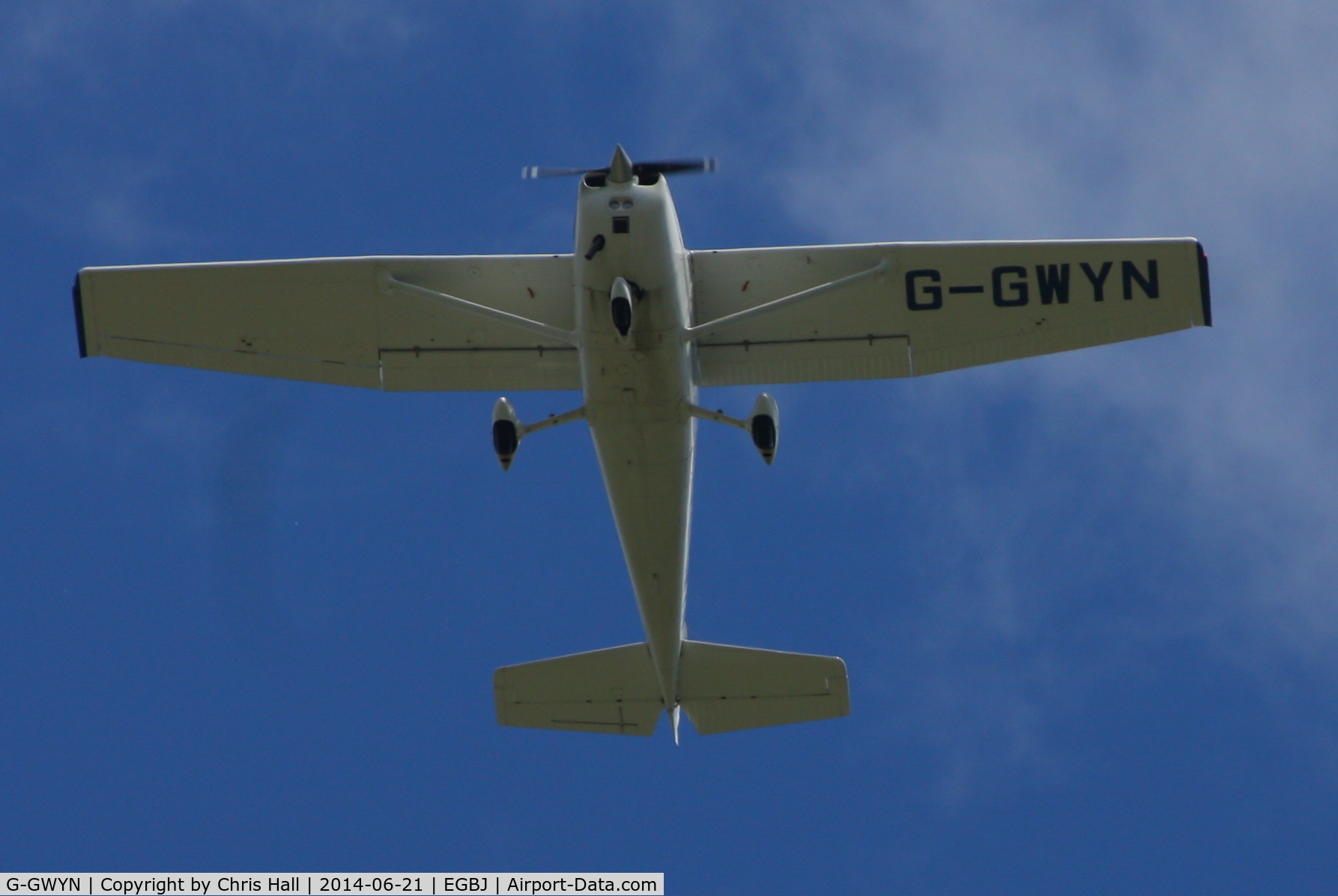 G-GWYN, 1974 Reims F172M Skyhawk Skyhawk C/N 1217, Visitor for Project Propeller 2014