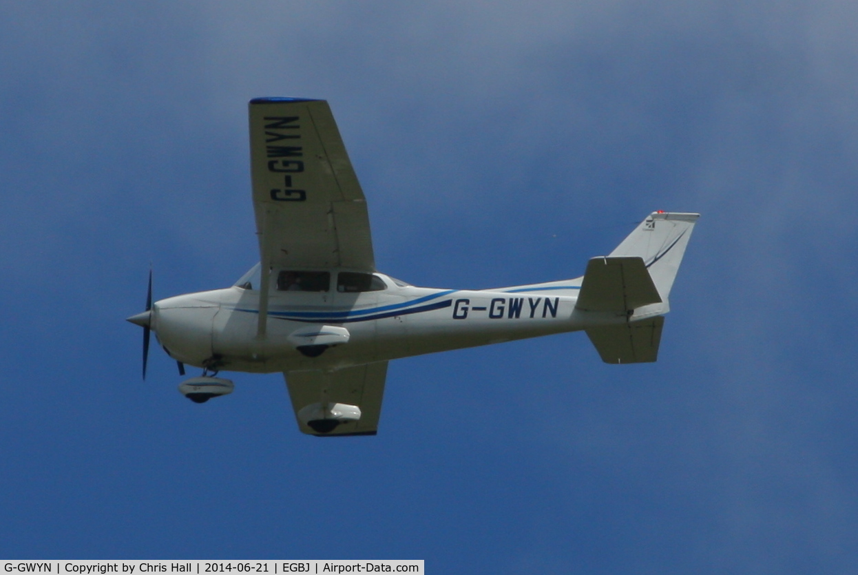 G-GWYN, 1974 Reims F172M Skyhawk Skyhawk C/N 1217, Visitor for Project Propeller 2014