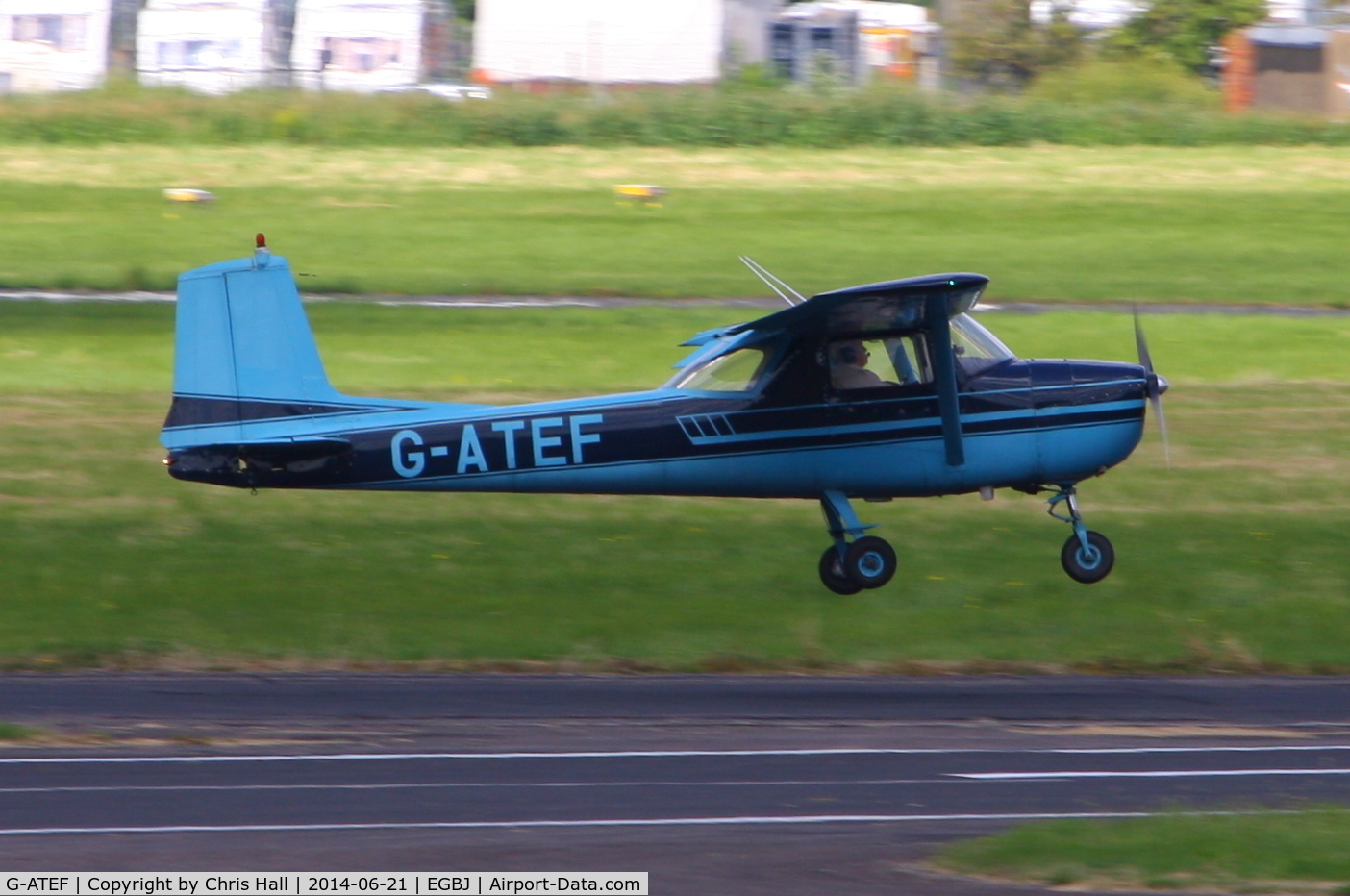 G-ATEF, 1965 Cessna 150E C/N 150-61378, Visitor for Project Propeller 2014