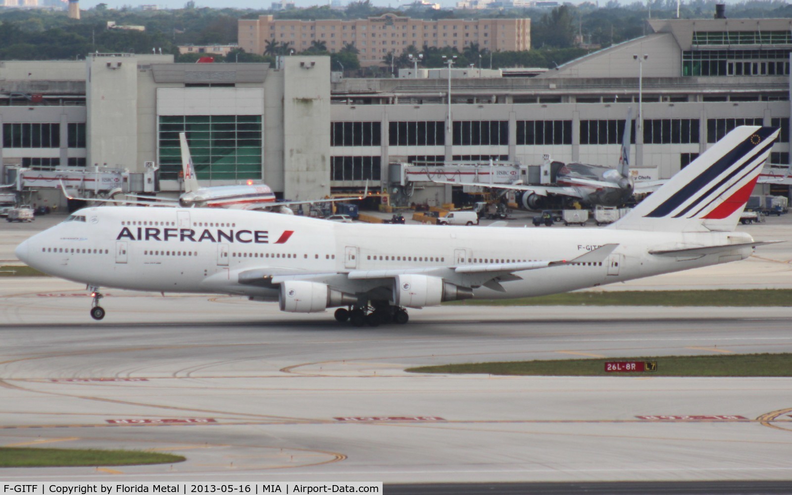 F-GITF, 1992 Boeing 747-428 C/N 25602, Air France 747-400