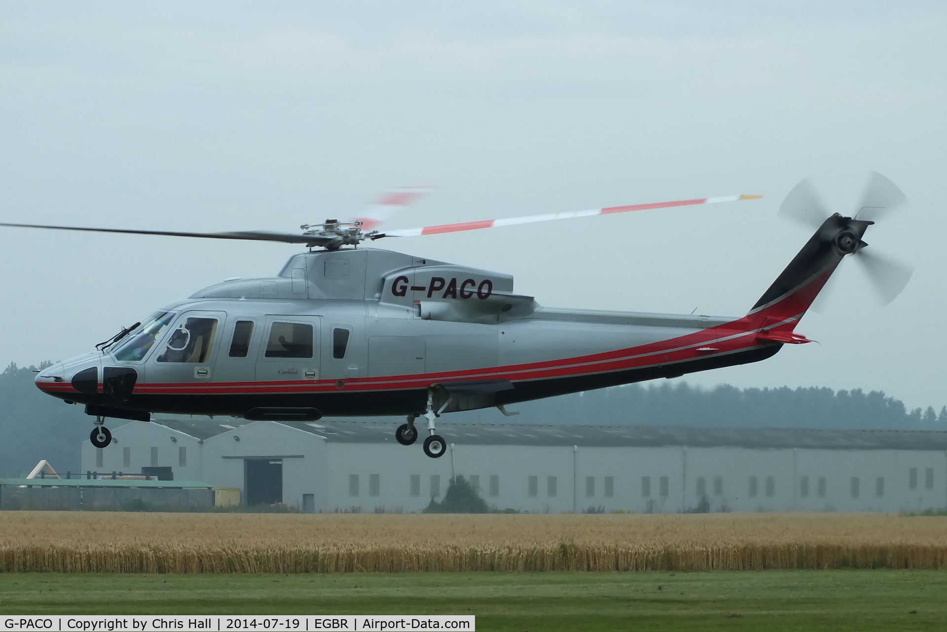 G-PACO, 2009 Sikorsky S-76C C/N 760782, Cardinal Helicopter Services (IOM) Ltd