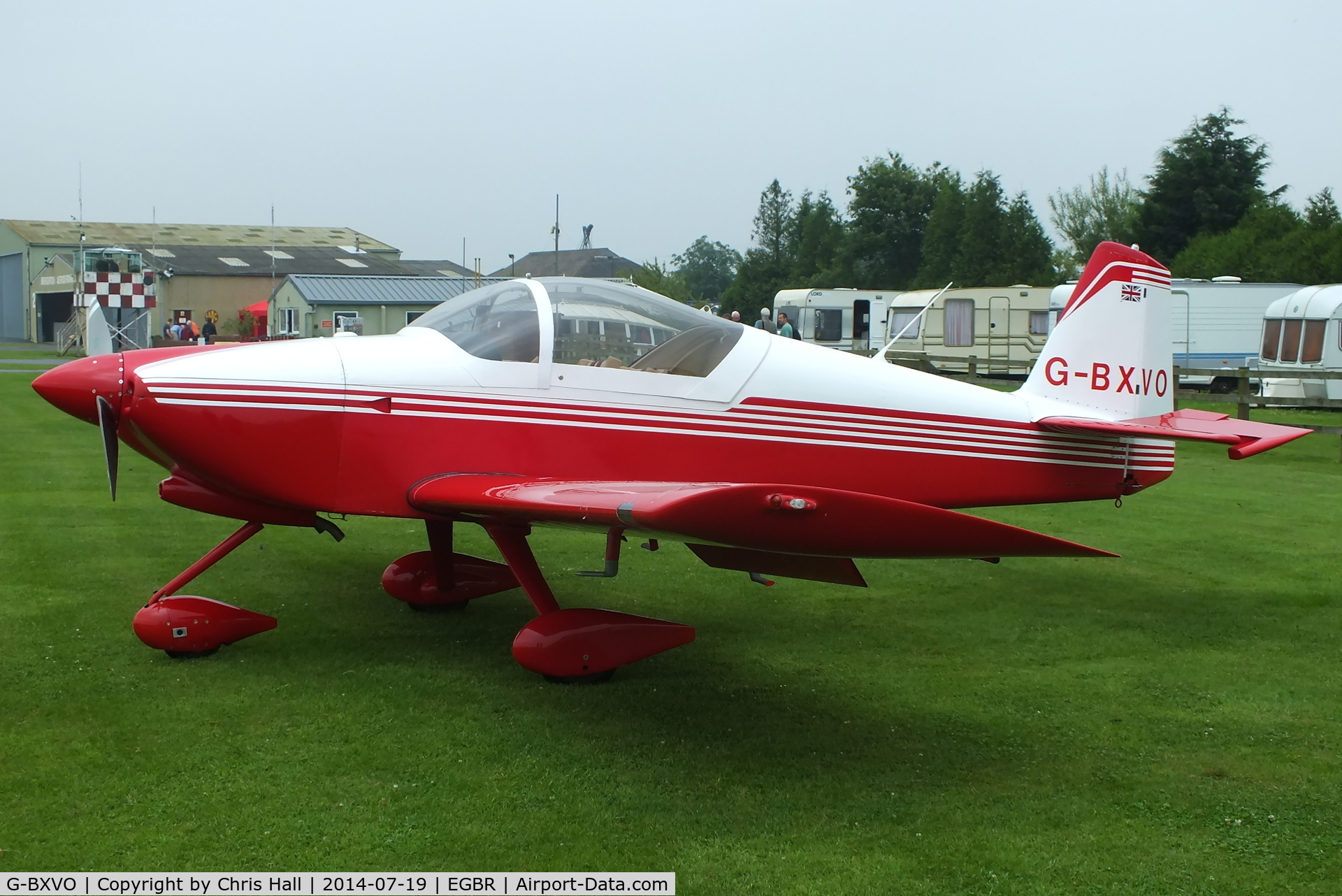 G-BXVO, 1999 Vans RV-6A C/N PFA 181-12575, visitor to Breighton