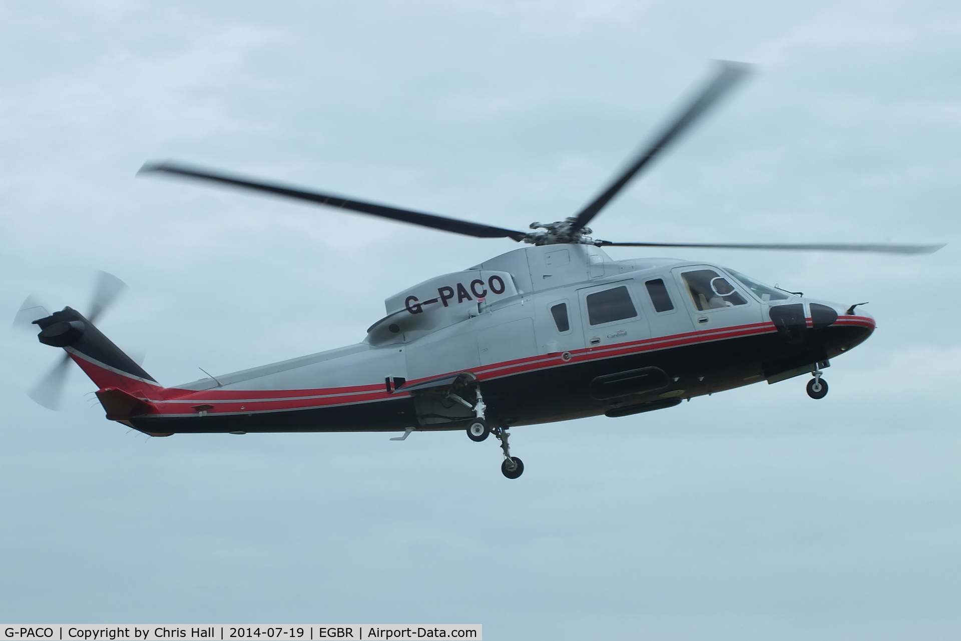 G-PACO, 2009 Sikorsky S-76C C/N 760782, Cardinal Helicopter Services (IOM) Ltd