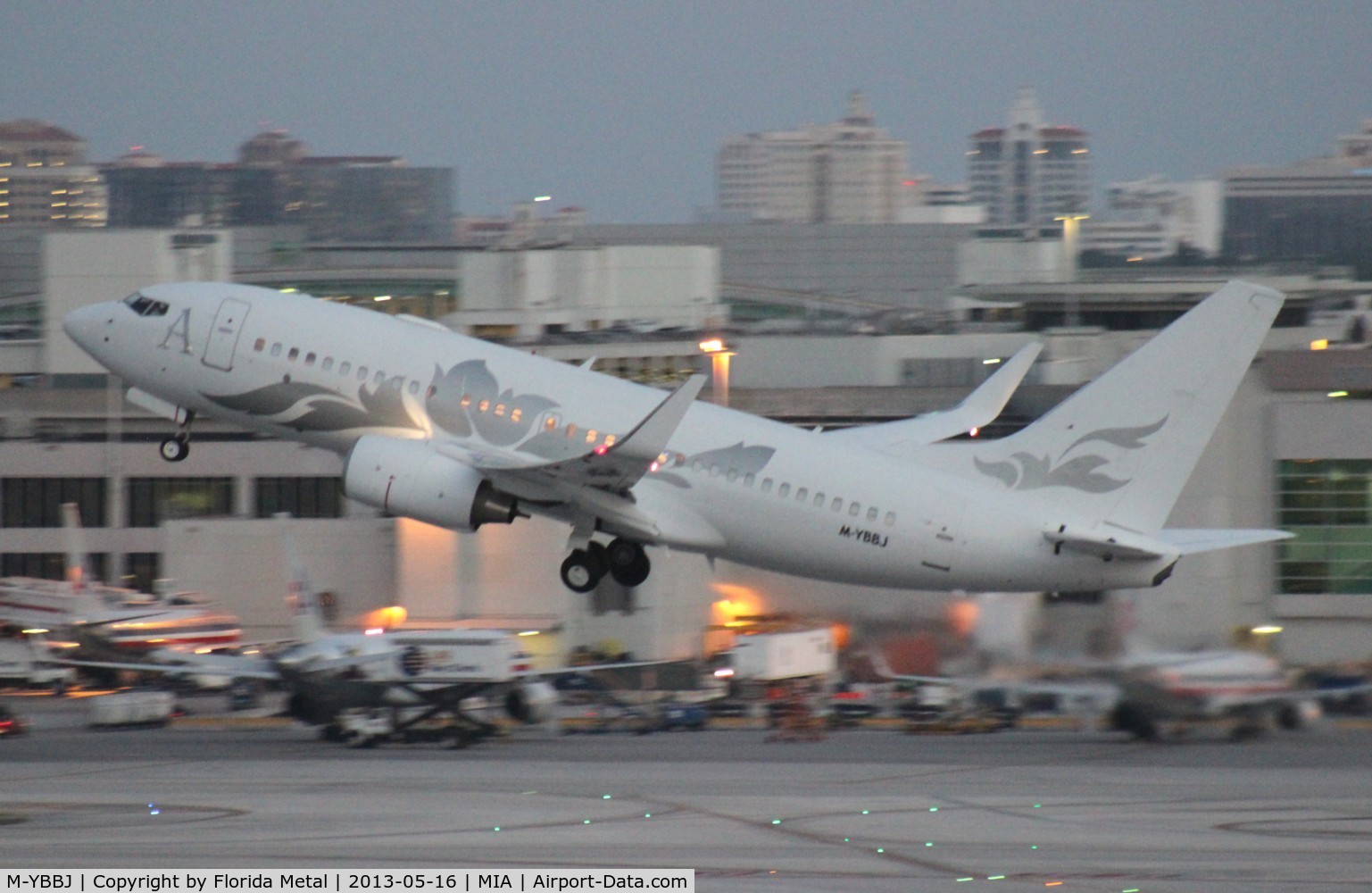 M-YBBJ, 2006 Boeing 737-7HE C/N 36027, Boeing BBJ