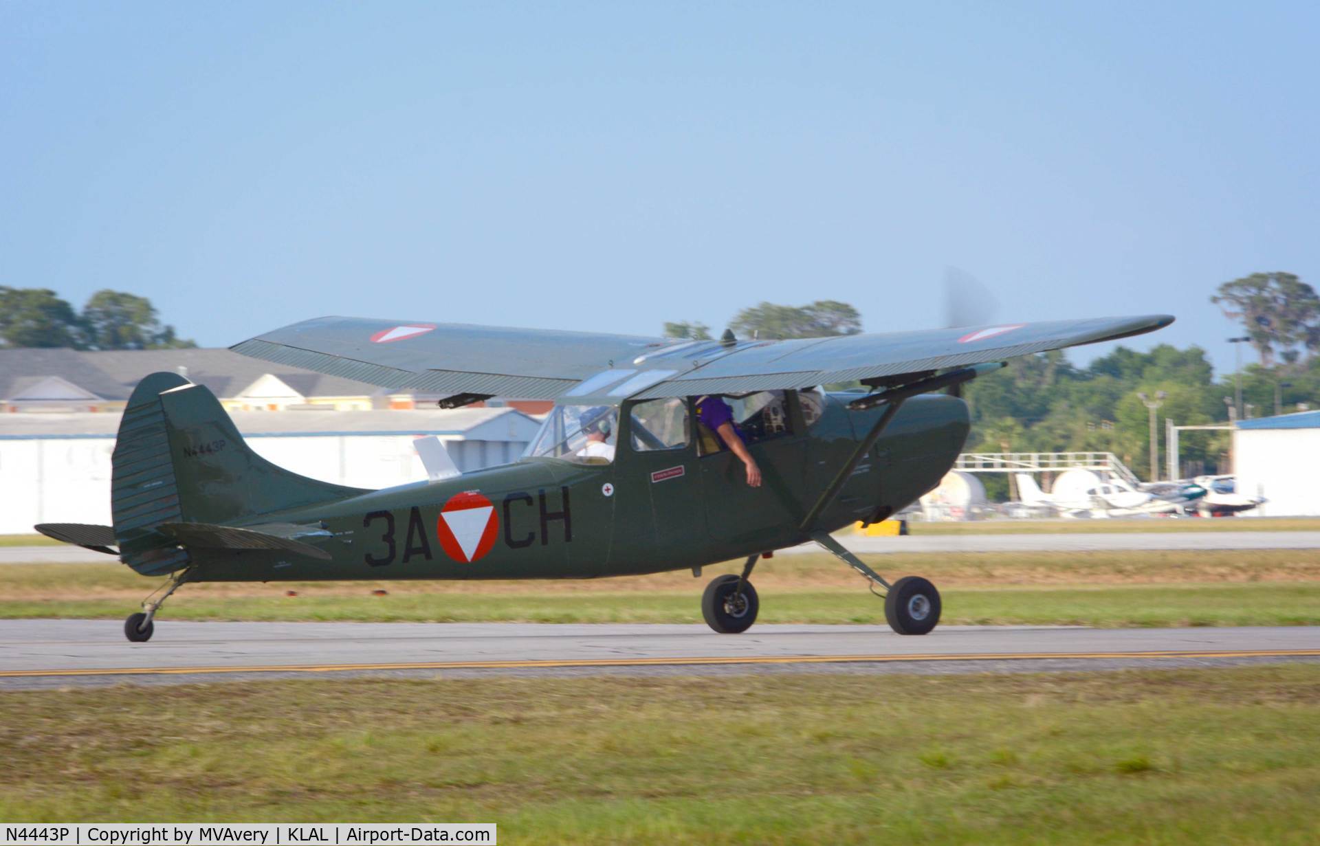 N4443P, 1951 Cessna L-19 O-1 Bird Dog C/N 23079, 2014 Sun n Fun