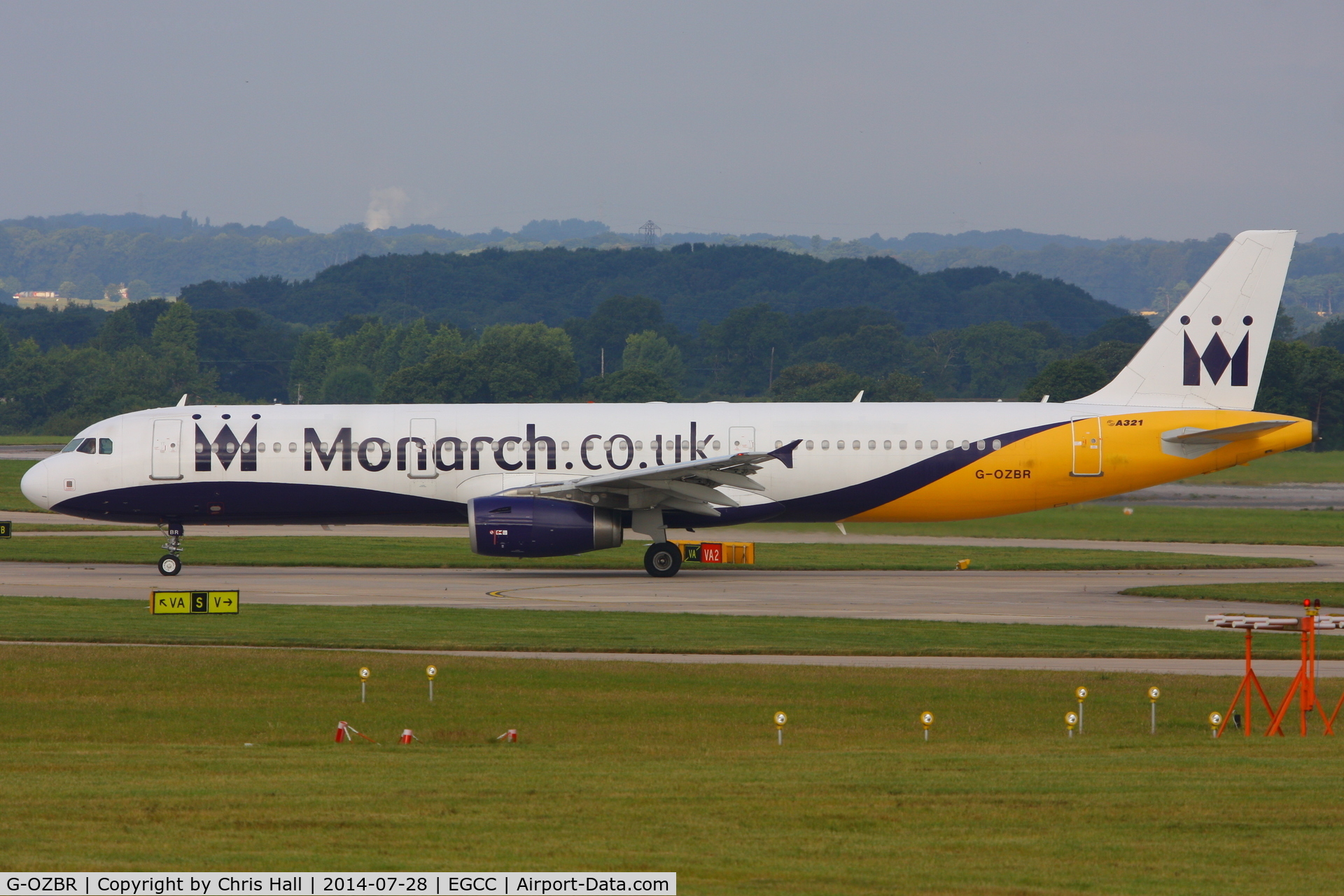 G-OZBR, 2002 Airbus A321-231 C/N 1794, Monarch