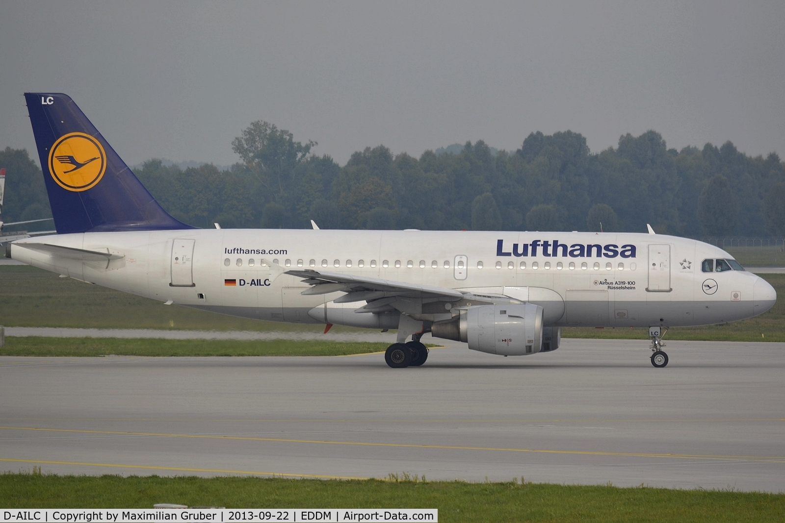 D-AILC, 1996 Airbus A319-114 C/N 616, Lufthansa
