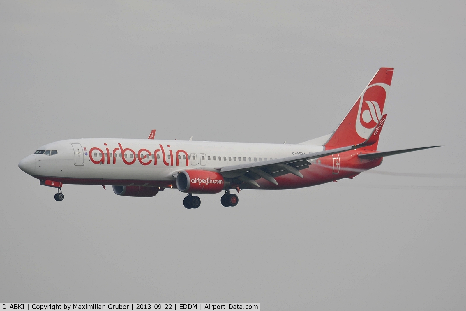 D-ABKI, 2009 Boeing 737-86J C/N 37748, Air Berlin