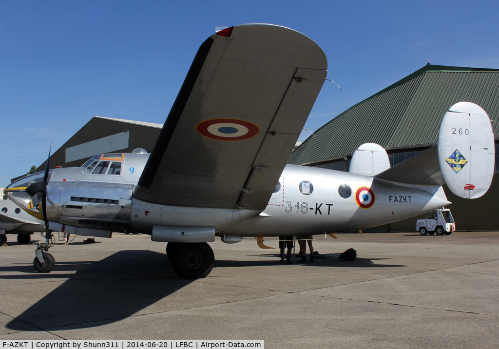 F-AZKT, 1954 Dassault MD-311 Flamant C/N 260, Participant of the Cazaux AFB Spotterday 2014