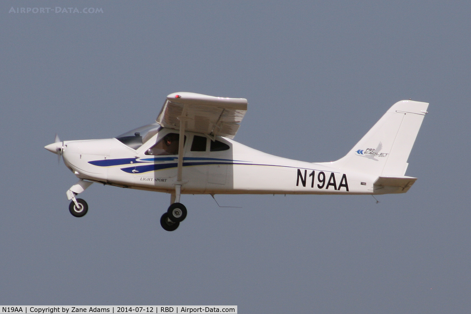 N19AA, 2013 Tecnam P-92 Eaglet C/N 1456, At Dallas Executive Airport