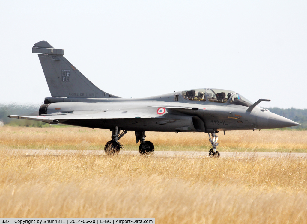 337, 2013 Dassault Rafale B C/N 337, Participant of the Cazaux AFB Spotterday 2014