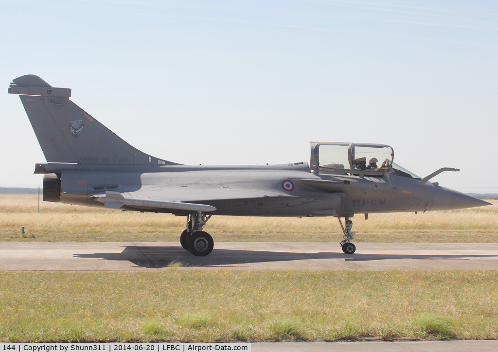 144, 2013 Dassault Rafale C C/N 144, Participant of the Cazaux AFB Spotterday 2014