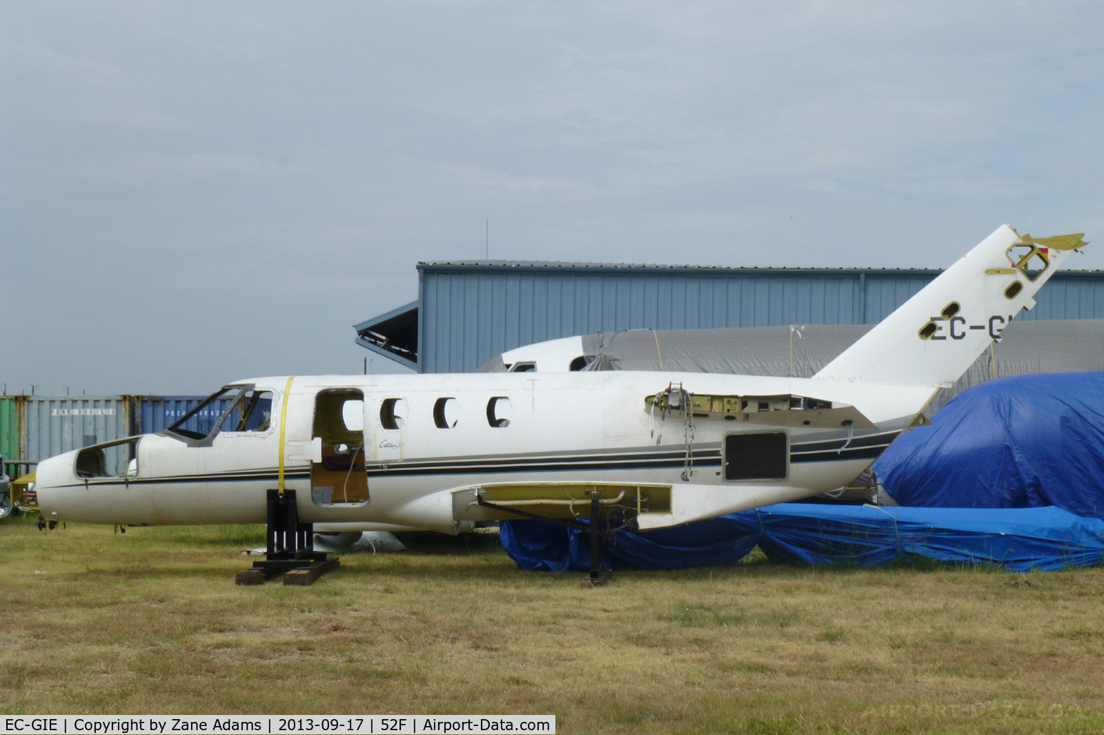 EC-GIE, 1996 Cessna 525 CitationJet C/N 525-0133, Noted stored at Northwest Regional Airport - Fort Worth, TX