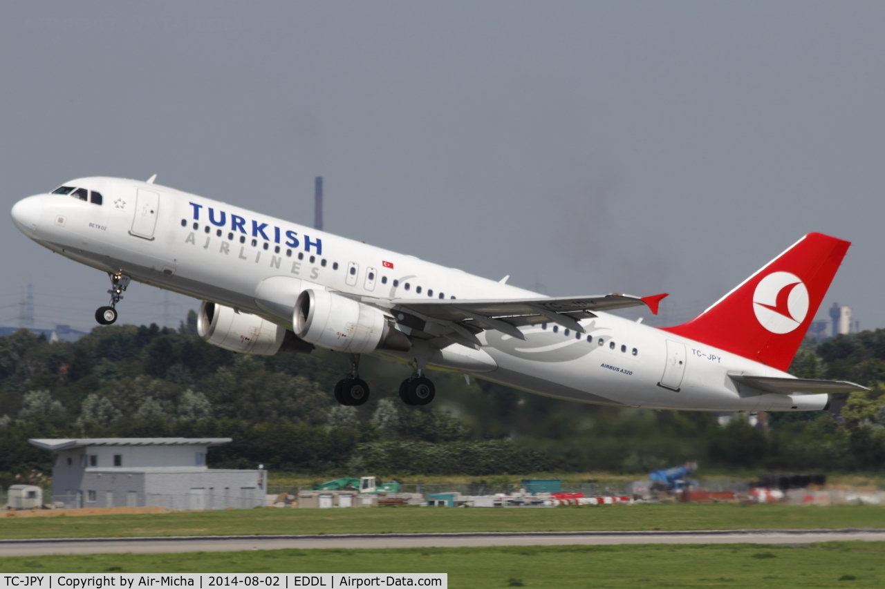 TC-JPY, 2009 Airbus A320-214 C/N 3949, Turkish Airlines